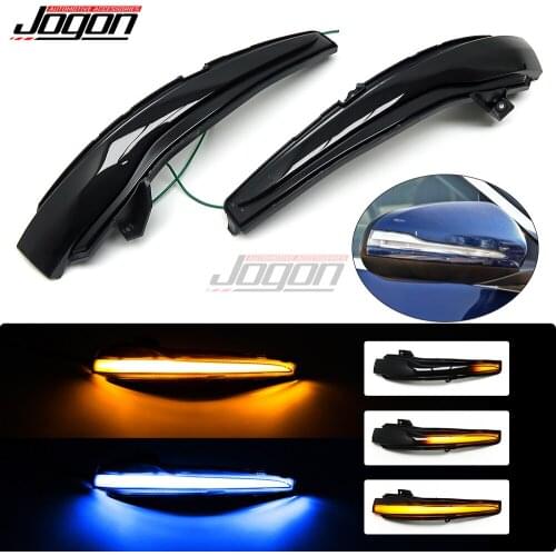 LED Dynamic Turn Signal Light Side Mirror Sequential Blinker Lamp For Mercedes Benz C E S GLC W205 X253 W213 W222 V-Class W447