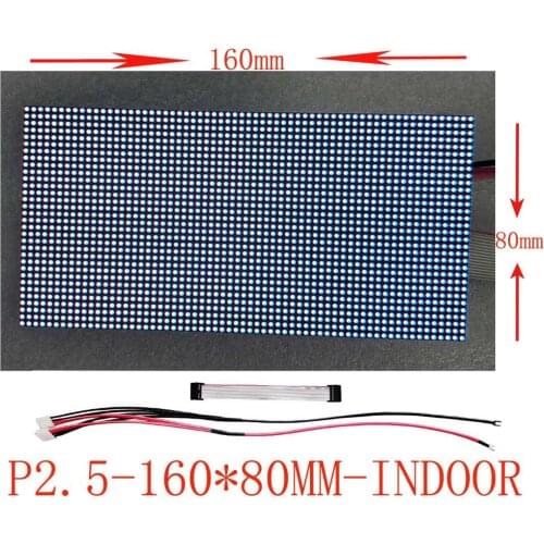 Indoor module P2.5 1/16 Scan SMD2121 RGB 3in1 Full color led screen panel