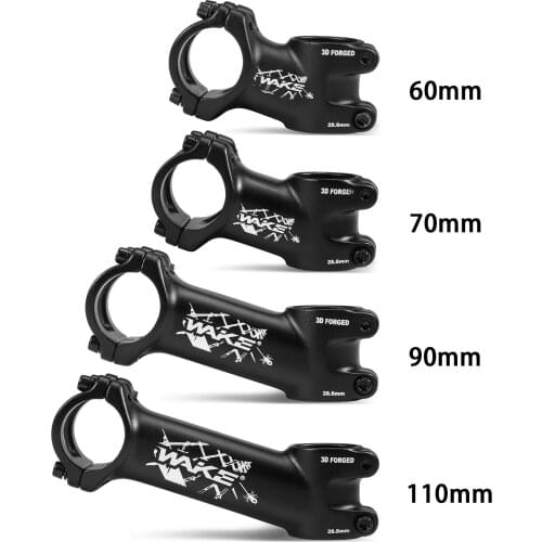 WAKE A001 17 Degree Ultralight Bicycle Stem MTB Road Bike Stem 31.8mm Mountain bike Stem Handlebar Stem 70/80/90/100/110mm