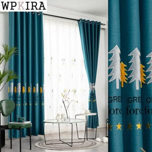 WPKIRA Curtains In The Bedroom On The Window