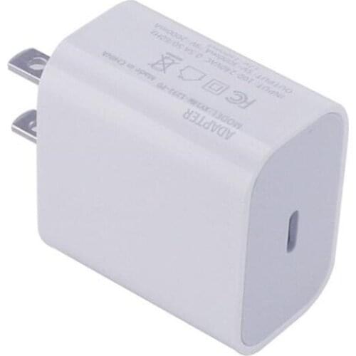 100pcs 18W Fast Charging PD Charger for i Phone 11pro max X XS Max for samsung note 10 USB Type C EU US Travel Power