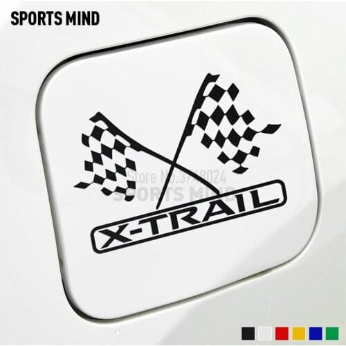 3 X Championship Fuel Cap Car Sticker Decal Car Styling For Nissan X trail T32 Xtrail T31 Nismo T30 Sticker For Car Accessories