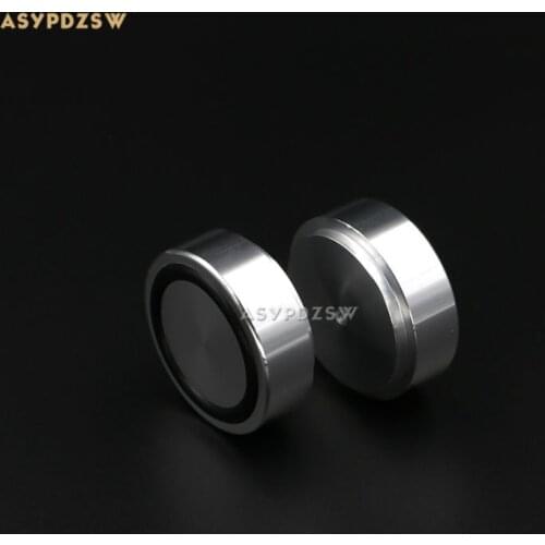 4 PCS Solid aluminum Silver 44*17 Power AMP rack foot Preamplifier DAC feet