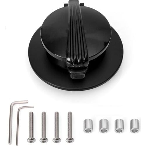 Aluminum Cap Monza Style Fuel Gas Tank Cap Black Motorcycle Accessories For BMW R NINE T R9T 2014 2015 2016 2017 2018