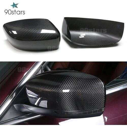 Carbon Fiber Rearview Side Mirror Covers Trim Decoration For Maserati Levante 2016-2020 ghibli 2014-2020 Quattroporte 2013-2020