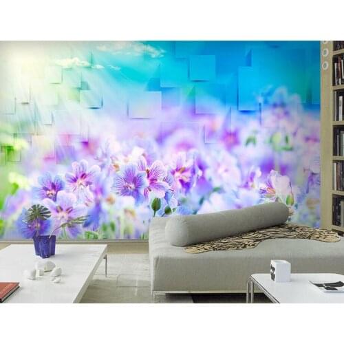 Large muaral papel de parede,Modern minimalist aesthetic flowers 3D wallpaper,living room tv sofa wall bedroom modern wallpaper