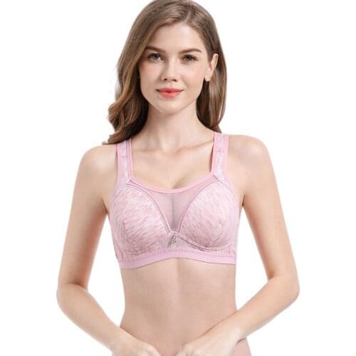 Fashion Women Sexy Mesh Lace Bralette Thin Push Up Bra Tube Top Lingerie 3/4 Cup Wireless Brassiere Underwear
