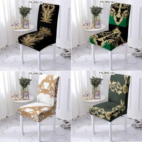 Euporean pattern chair cover stool chair recliner chair cover recliner chair cover chair cushion cover dinning table cover Home