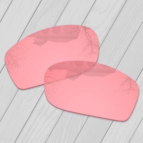 E.O.S Replacement Lenses for Oakley Monster Pup Sunglasses - HD Pink Non Polarized