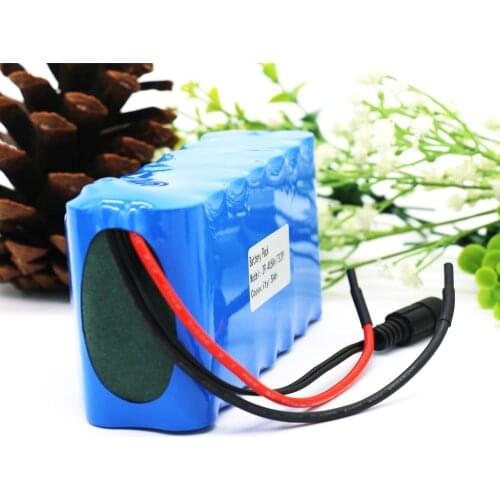 KLUOSI 7S2P 29.4V 5Ah 24V Li-ion Battery Pack with 20A Balanced BMS for Electric Moped Scooters Light Bicycle Power Wheelchair