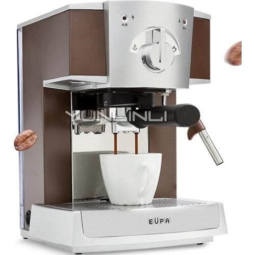 Espresso Coffee Maker Commercial/Household Coffee Machine Semi-automatic Italian Coffee Maker TSK-1152A