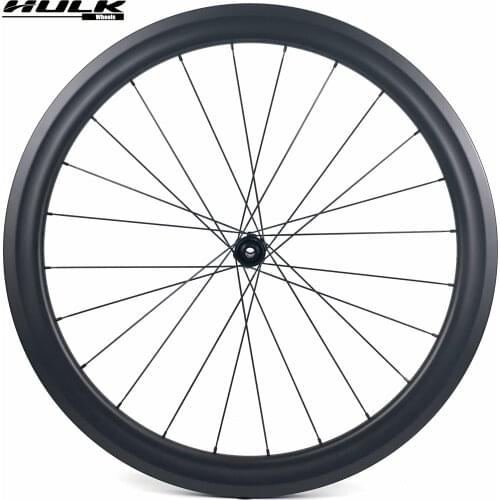 HULKWHEELS BWA Road Disc Carbon Wheelset 700c 40mm50mm Depth Bicycle Rim Center Lock 24/24 Hole For Cyclocross Cycling Wheels