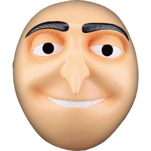 Movie Despicable Me Horror Mask Horror Long Nose Resin Scary Anonymous Masks Masquerade Ball Halloween Carnival Costume