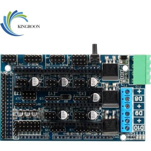 KingRoon Ramps 1.5 Expansion Control Panel with Heatsink Upgraded Ramps 1.5 for arduino 3D Printer Board