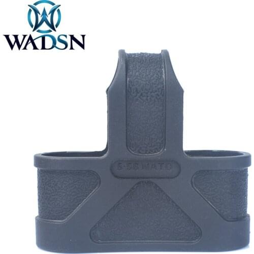 WADSN Tactical Rubber MP 5.56 NATO Magazine Rubber For M4 M16 Fast Mag Loops Loader Airsoft Softair Hunting Accessories WEX291
