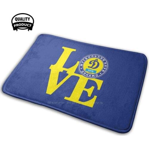Love Dinamo Kiev - 3 Comfortable Door Mat Rug Carpet Cushion Ukraine Kiev Football Club Dynamo Kyiv 1927 Stadium Premier
