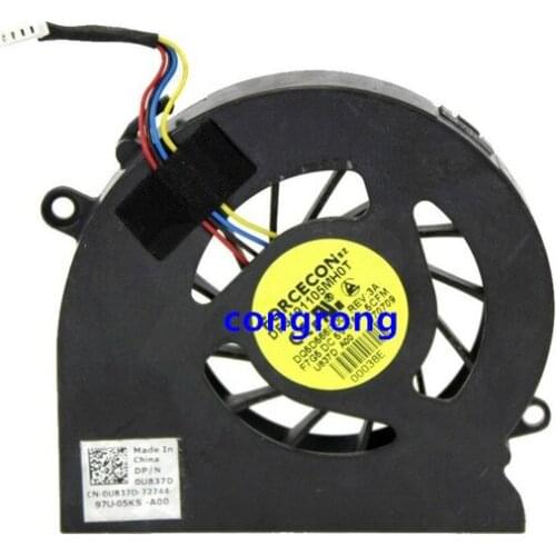 Laptop CPU Cooling Fan Fit For Dell Studio XPS 1340 M1340 By SUNON ZB0506PGV1-6A B3561.13.V1.F.GN U837D DC5V 0.35A 4 Wires