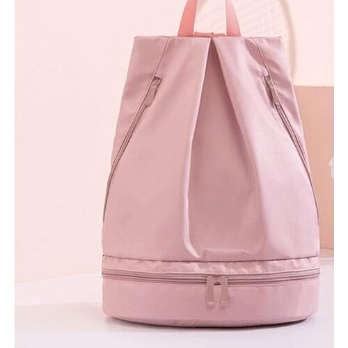 Pettall bags for sports Dry wet separation waterproof storage backpacks pink sports bags