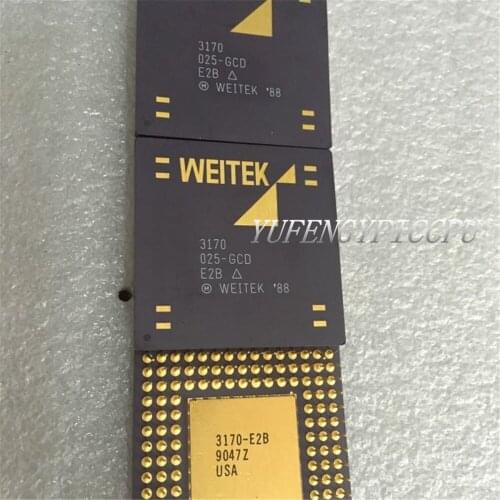 WEITEK 3170 025-GCDE2B Antique cpu collection testimony of history antique computer accessories