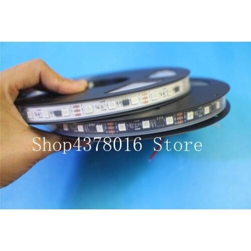 WS2811 5050 RGB LED Strip 1m/5M 150 300Leds Individual Addressable DC12V PCB