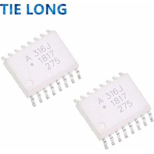 10PCS A316J SOP16 HCPL-316J SOP HCPL316J SMD SOP-16 new and original IC
