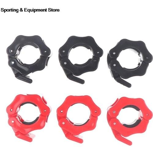 2Pcs Dumbbell Barbell Collar Clips Clamp Gym Weight Lifting Fitness Training New 25mm/28mm/30mm