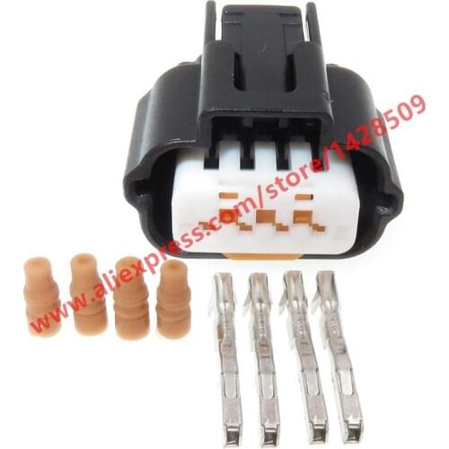 20 Sets 4 Pin Female Engine Throttle Automotive Housing Connector Female Plug For MITSUBISHI PK605-04027