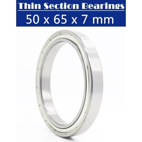 6810ZZ Bearing ABEC-1 (10PCS) 50x65x7 mm Metric Thin Section 6810 ZZ Ball Bearings 6810Z 61810Z