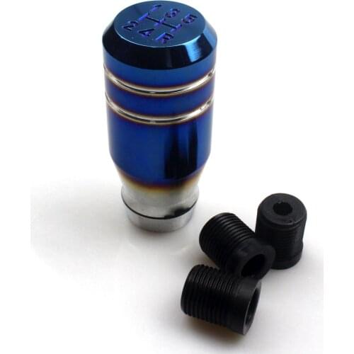 Aluminum Colorful 5 Speed Short Universal Gear Shift Knob Car Truck Manual Lever Decoration Accessories