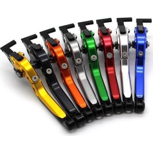 CNC Adjustable Foldable Extendable Motorcycle Brake Clutch Levers For TRIUMPH SPEED FOUR DAYTONA 600/650 SPRINT GT ST/RS AMERICA