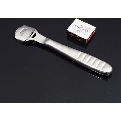 DIY Leather Knife with 10 Blades Leather Cutting Tool Kits Leathercraft Skiving Tools Skiver Peeler Thinning Shovel Craft