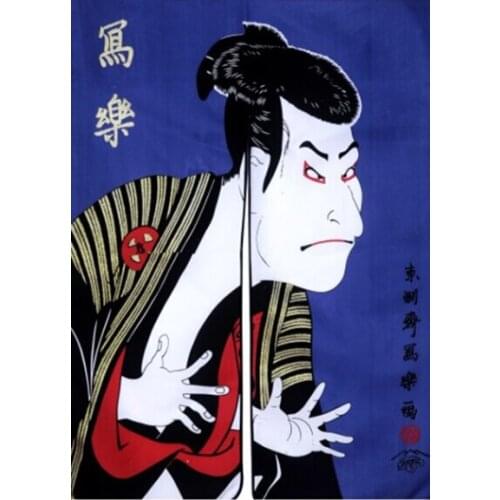 Customized Accept) Korea/Japan/China Sushi Restaurant Kitchen Hanging Doorway Cloth Curtain-XIELE, (85*110cm)