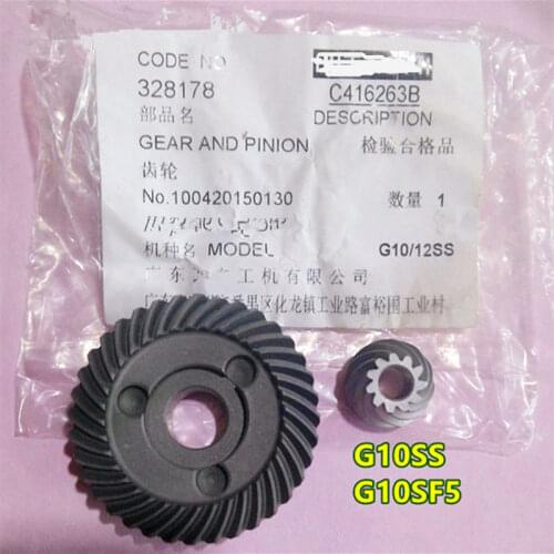 GEAR AND PINION SET 328178 For Hitachi G13STA G13SS2 G12STA G12SS2 G12SS G10SS2 G10SS G10SF5