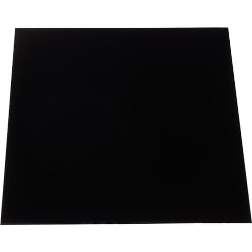 1Pc Durable Black ABS Styrene Flat Sheet Insulating Plastic Plate 0.5mm Thickness for Food Refrigeration Industry Parts