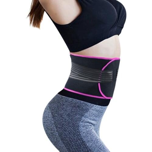 Adjustable Trainer Waist Support Fitness Belt Sport Protection Back Absorb Sweat Fitness Sport Protective Gear Wrap/Strap