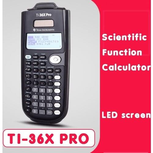 Brand New Original Texas Instruments Ti-36x Pro Multifunctional Student Scientific Hot Selling clear calculator