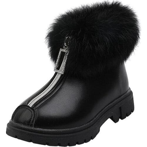 2021 girls boys Martin boots children snow boots autumn and winter princess fashion short boots children sports shoes