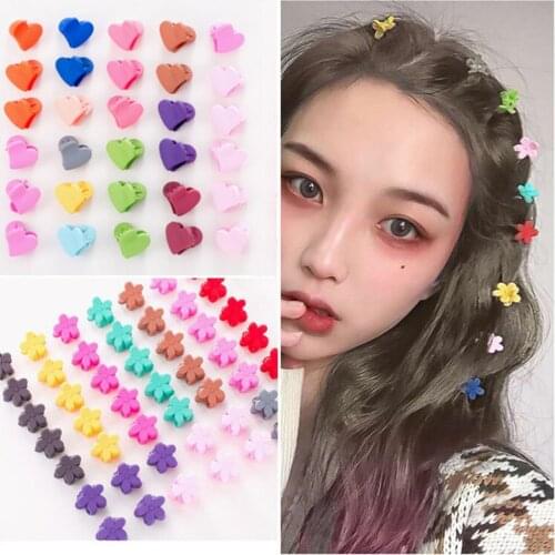30pcs/Set Girls Cute Colorful Cartoon Small Hair Claws Lovely Children Gifts Hair Clips Headband Kids Fashion Hair Accessories