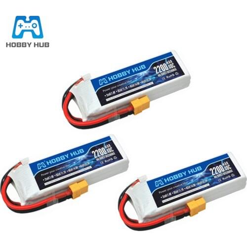 3S 11.1v 2200mAh 40C LiPo Battery XT60/T/JST/ Plug For RC Car Airplane Helicopter 11.1v Rechargeable Lipo Battery 3PCS/lot