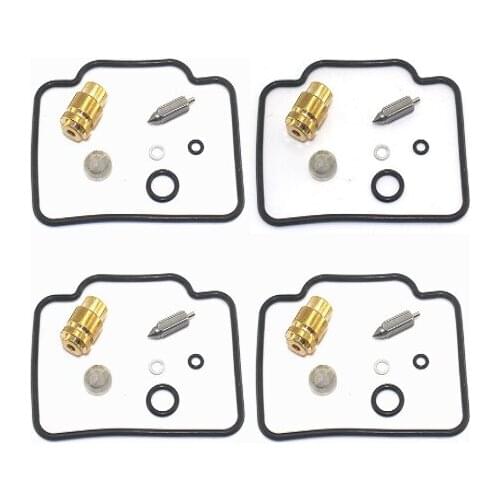4 Sets Rebuild Repair Kits For Carburetor DR125 SE GSX600F DR125 DR 125 SE GSX 600 GSX600 GN72B SF44A Motor Needle Gasket Parts