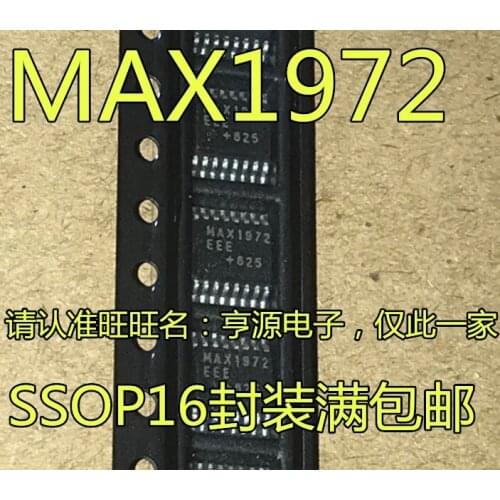 5pieces MAX1972 MAX1972EEE SSOP-16