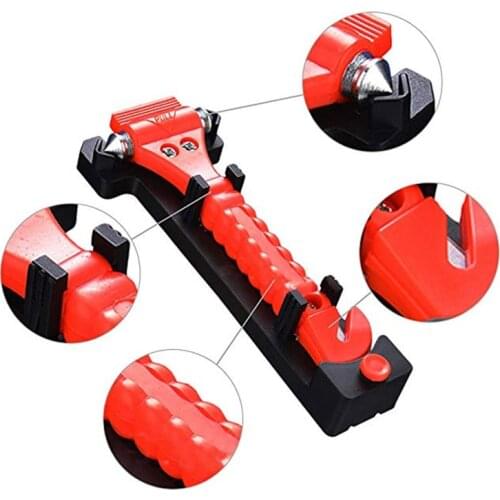 Car Safety Escape Glass Window Breaker Emergency Hammer Seat Belt Cutter Car Accessories ALI88