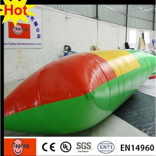 Free shipping! water blob jump prices with giant inflatable water toys 5*2*1m 0.7mm PVC tarpaulin
