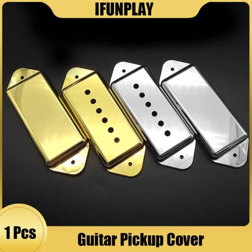 Dog Ear P90 Style 6 String Pickup Covers Box Holder Lid/Shell/Top for Electric Guitar DESF 50mm 52mm Neck Bridge Pickup