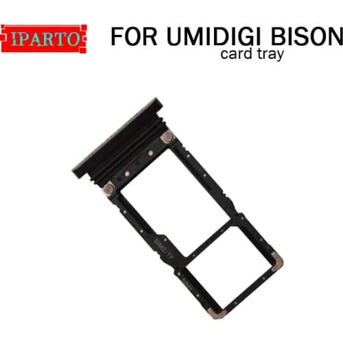 UMIDIGI BISON Card Tray Holder 100% Original New High Quality SIM Card Tray Sim Card Slot Holder Repalcement for BISON