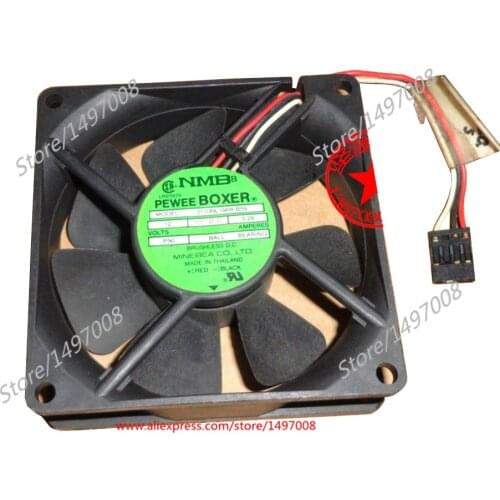 NMB-MAT 3110NL-04W-B59 P50 DC 12V 0.29A 3-Wire 80X80X25mm Server Cooling Fan