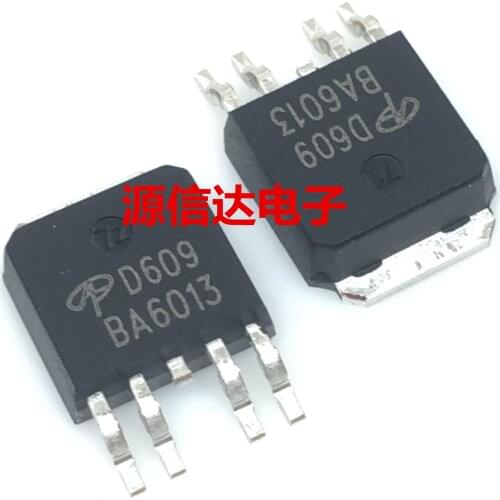 New imported AOD609 40V 12A N / P channel D609 TO-252 SMD MOS tube original stock