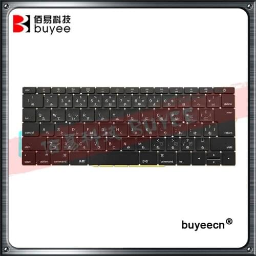 New Genuine A1708 Japanese Italian German Keyboard For Macbook Retina Pro 13 Inch A1708 JP Keyboard 2016 Year Replacement