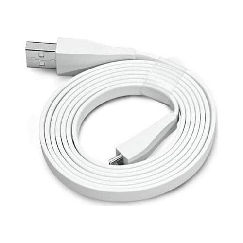 Original Micro USB Cable 22AWG 1.2M 4ft Max 2.5A White for Logitech UE BOOM / Ultimate Ears MEGABLAST Bluetooth Speaker
