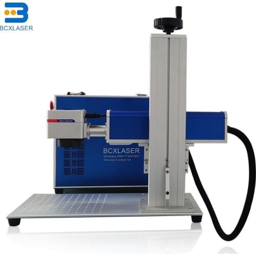 Excellent quality 20W/30w Mopa fiber laser color laser marking machine for colorful marking
